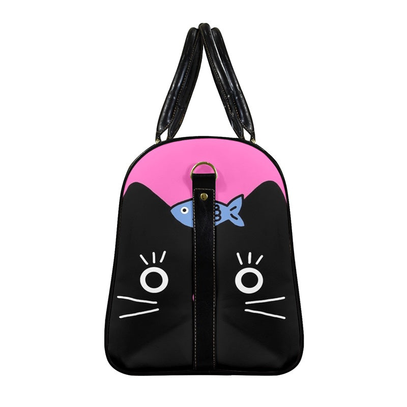 Cat Print Travel Bag - Cat Lover Gifts