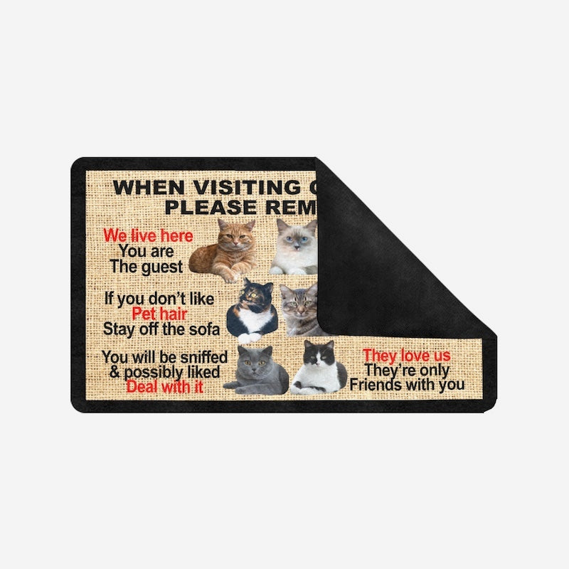 welcome cat doormat - Cute Cats Store