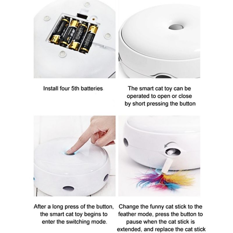 Spinning Turntable Cat Toy - Cute Cats Store