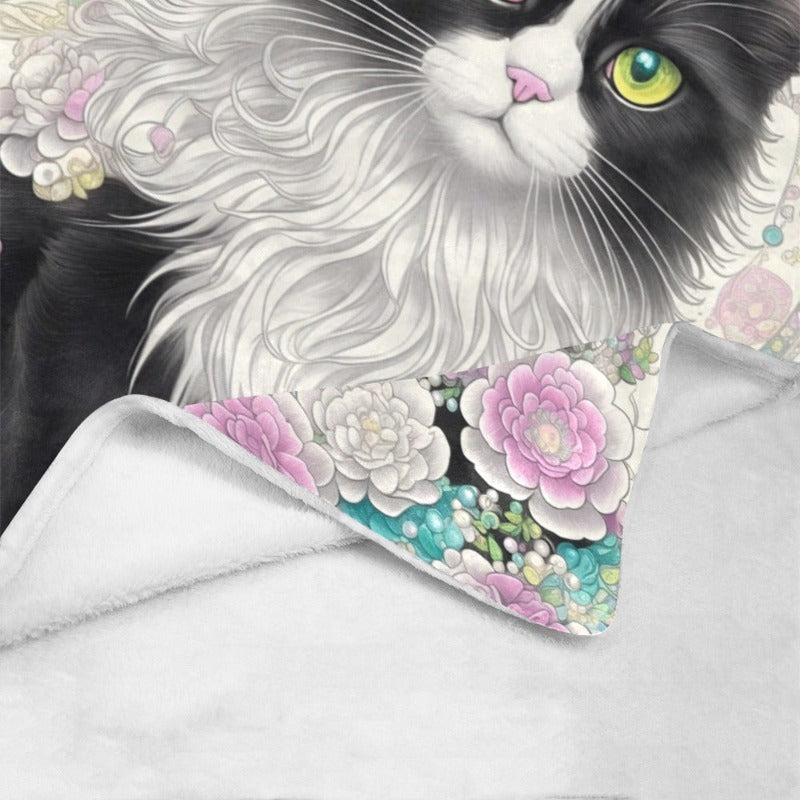 fleece blanket with cats - Cute Cats Store