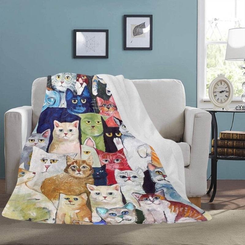 cat blanket for humans - Cute Cats Store