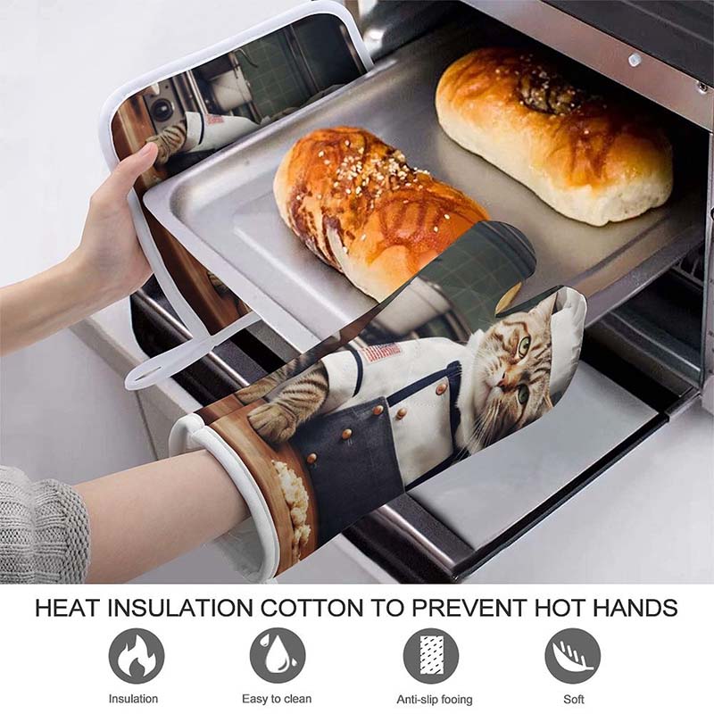 cat lovers oven mitts - Cute Cats Store