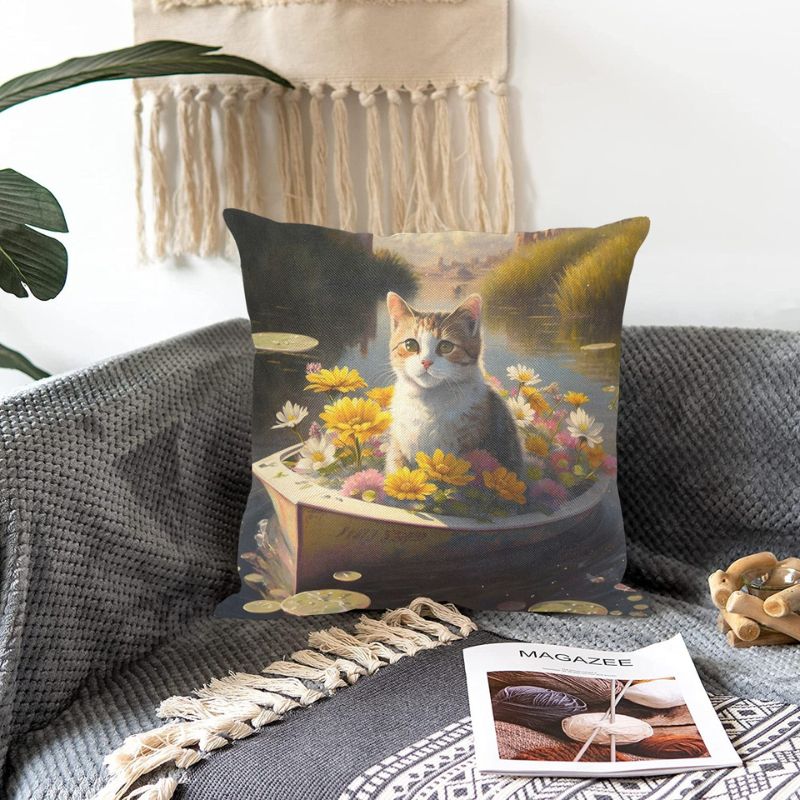 cat pillow case - Cute Cats Store