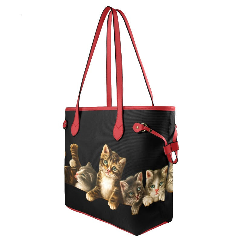 cat print handbag - Cute Cats Store