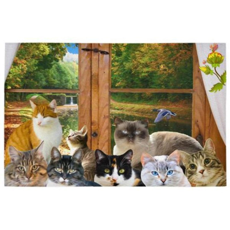 cat themed floor mats - Cute Cats Store