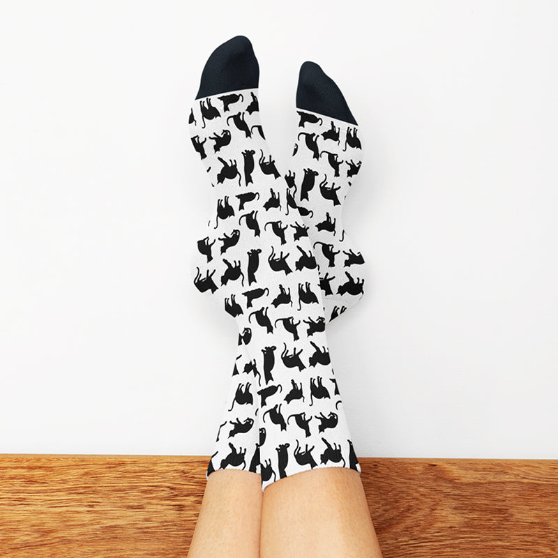 cat print socks - Cute Cats Store