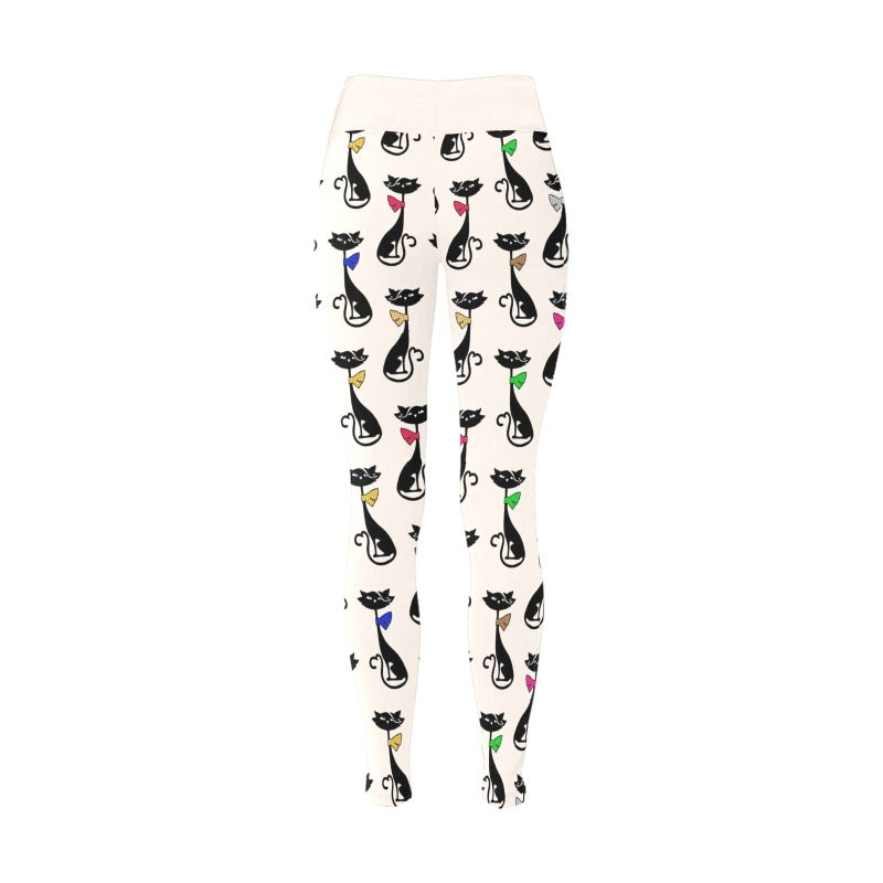 cat leggings girl - Cute Cats Store