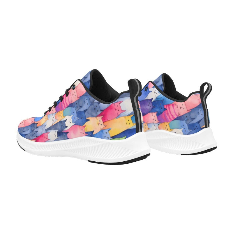 cat print sneakers - Cute Cats Store