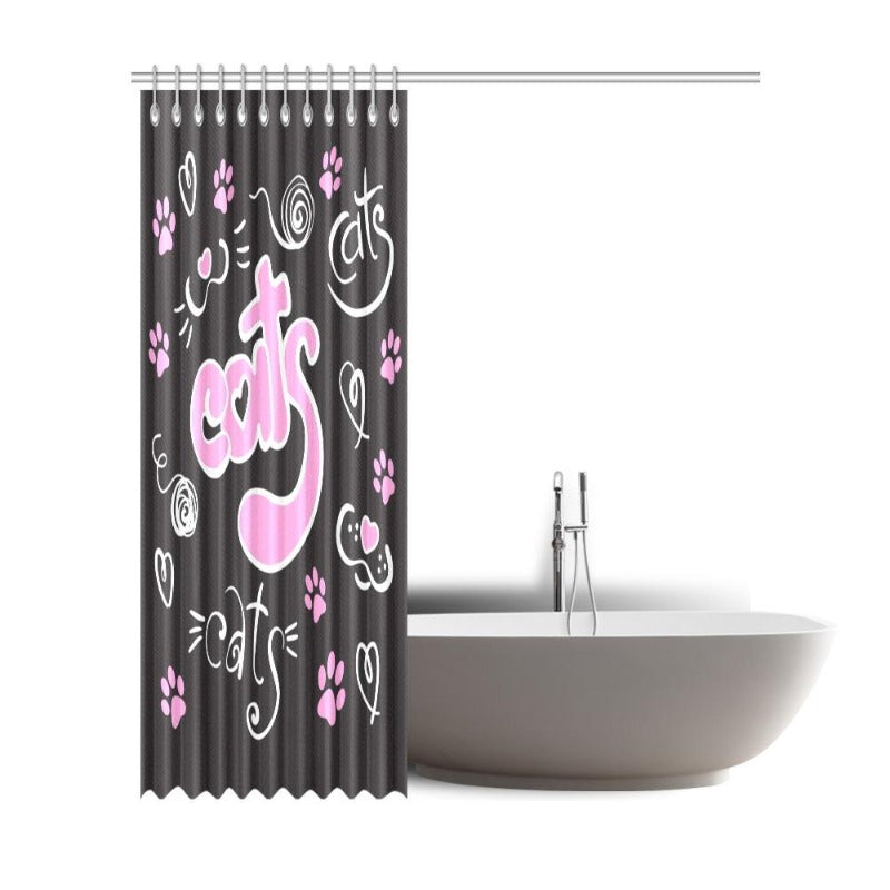 cat Shower Curtain - Cute Cats Store