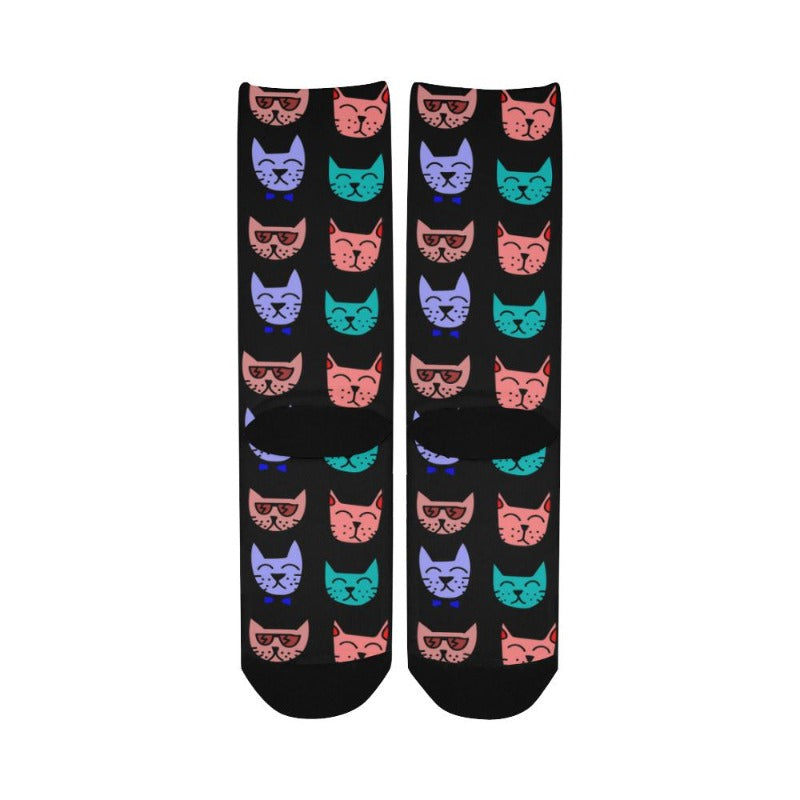 crew socks with designs - Cute Cats Store