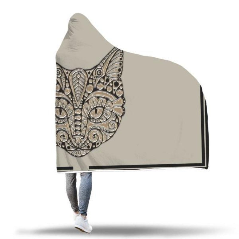 cat lover hooded blanket - Cute Cats Store