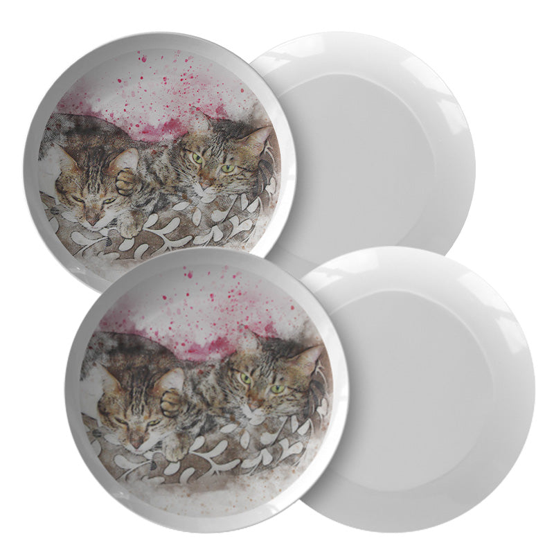 microwave plates - Cute Cats Store