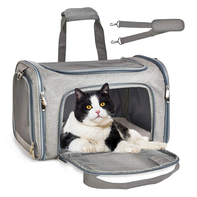 Cat Bag Handbag Pet Carrier With Mesh Window