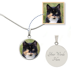 custom cat necklace - Cut Cats Store