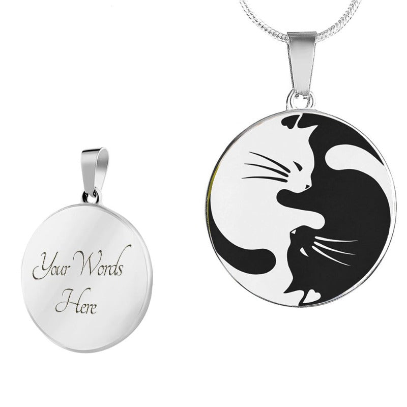 Cat Necklace | Black Killer Cat Pendant | Kitten with knife | Cute Cat  Kitty Necklace for Women | Cute Animal Pendant Necklace Gifts for Cat Mom  Animals Lover : Amazon.sg: Fashion