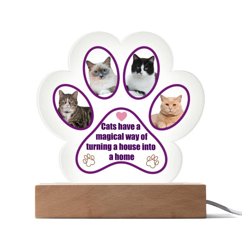 Cat Acrylic Plaque - Cute Cats Store