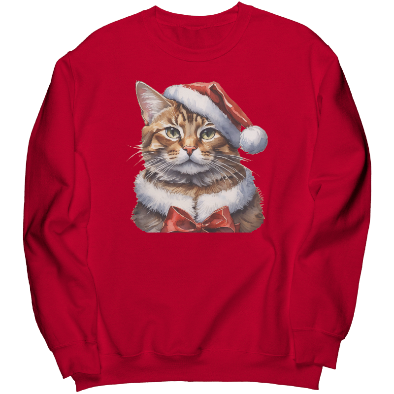Cat_Lover_Christmas_Crewneck_Sweatshirt_Red_Mockup.png