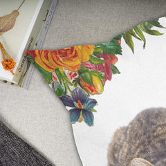 cat linen pillow - Cute Cats Store