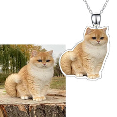 cat photo necklace - Cute Cats Store