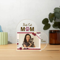 personalized acrylic heart - Cute Cats Store