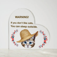 acrylic cat plaques - Cute Cats Store