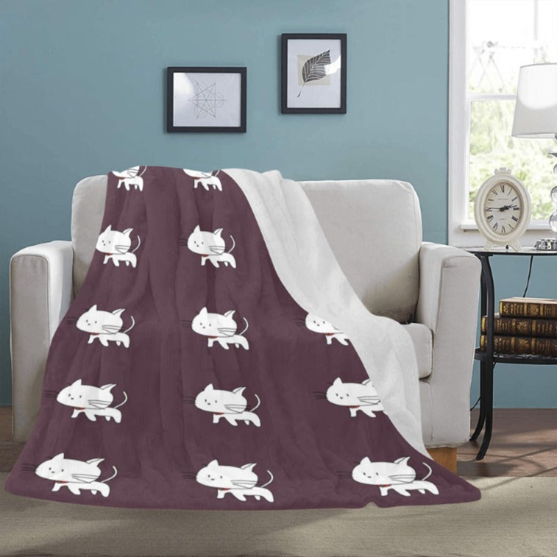 blanket with cats on it - Cute Cats Store