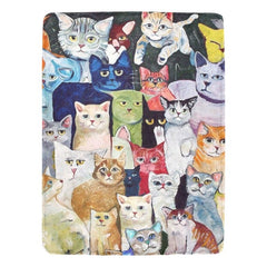 cat themed blanket - Cute Cats Store