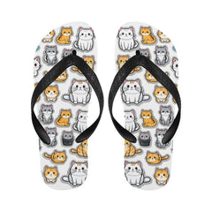 cat print flip flops - Cute Cats Store