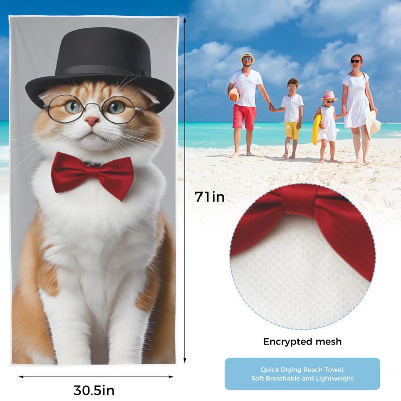 cat themed bath towels - Cute Cats Store