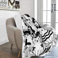 cat themed blanket - Cute Cats Store