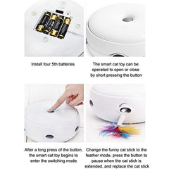 Spinning Turntable Cat Toy - Cute Cats Store