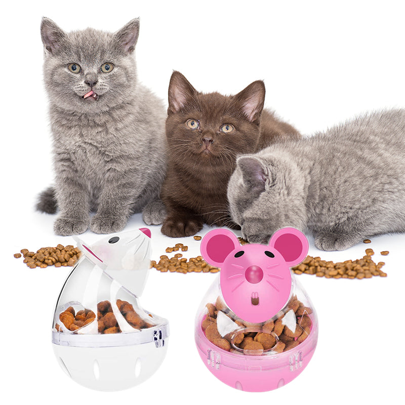 Funny Mouse Rolling Cat Treats Dispenser – Cute Cats Store