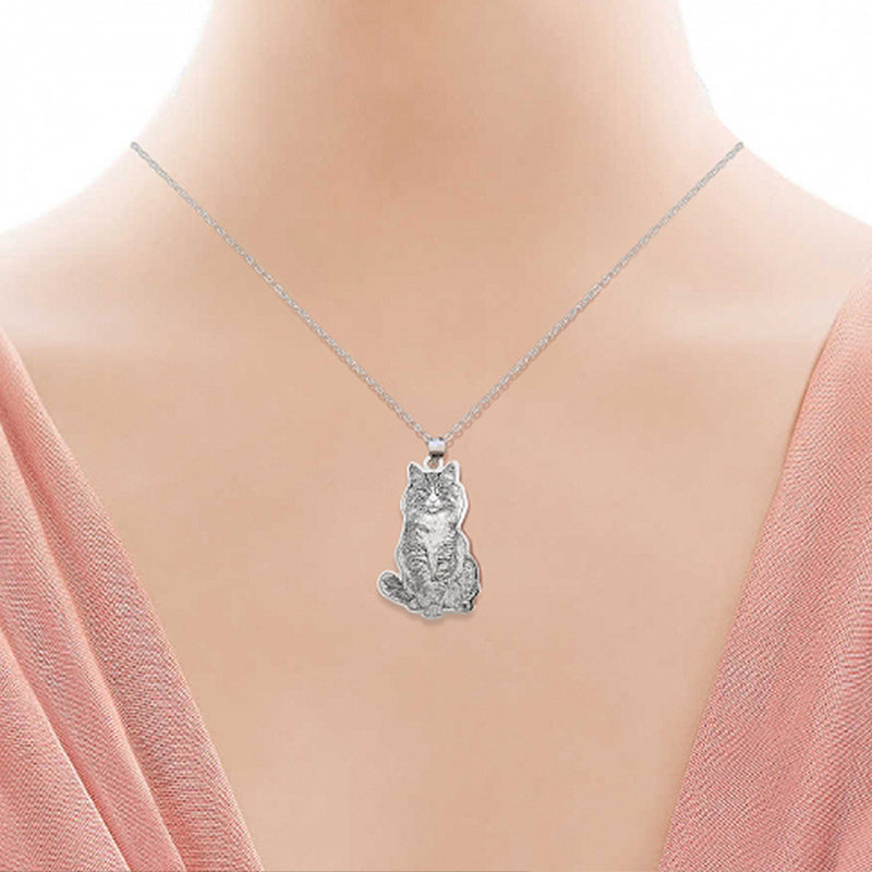Personalised Cat necklace - Cute Cats Store