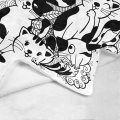 throw blanket with cats - Cute Cats Store