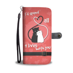 cat wallet phone case - Cute Cats Store