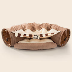 Cat Tunnel With Ball - Cute Cats Store