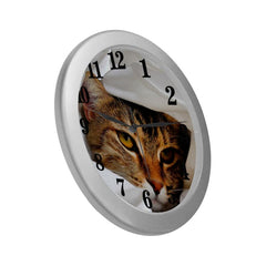 tabby wall clock - Cute Cats Store