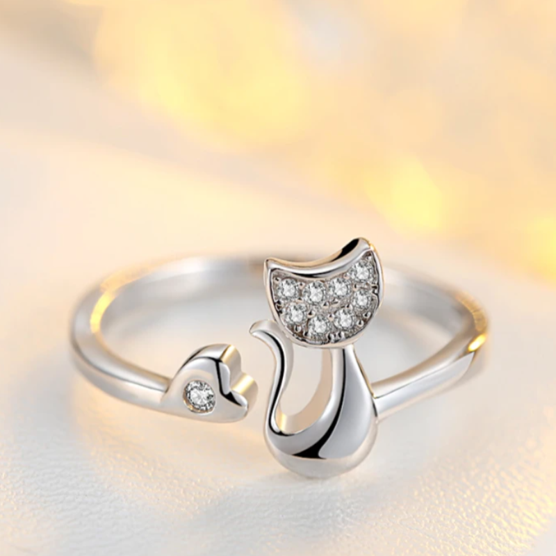 cat lover ring - Cute Cats Store
