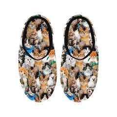 warm cute cat slippers - Cute Cats Store