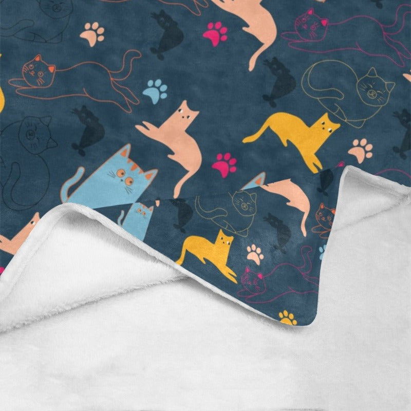 throw blanket with cats - Cute Cats Store