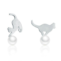 cat stud earrings - Cute Cats Store