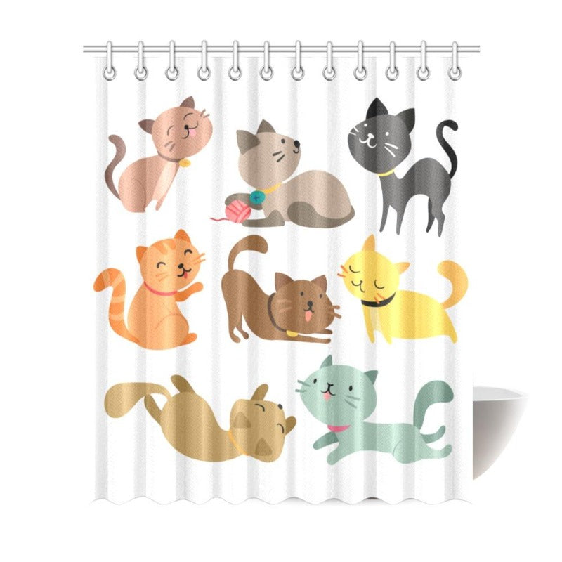 cat shower curtain - Cute Cats Store