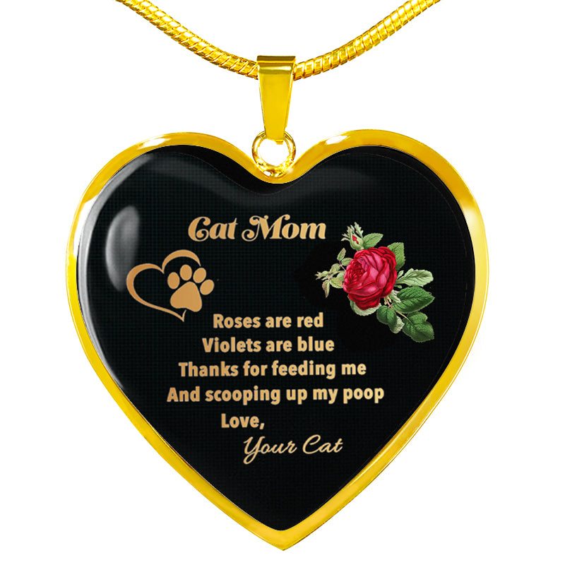 cat mom necklace - Cute Cats Store