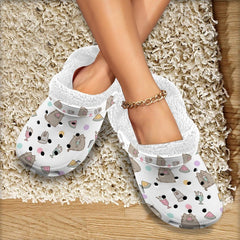 cat print clogs - Cute Cats Store