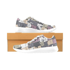 cat print sneakers - Cute Cats Store