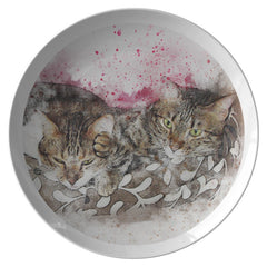 cat dinner plates - Cute Cats Store