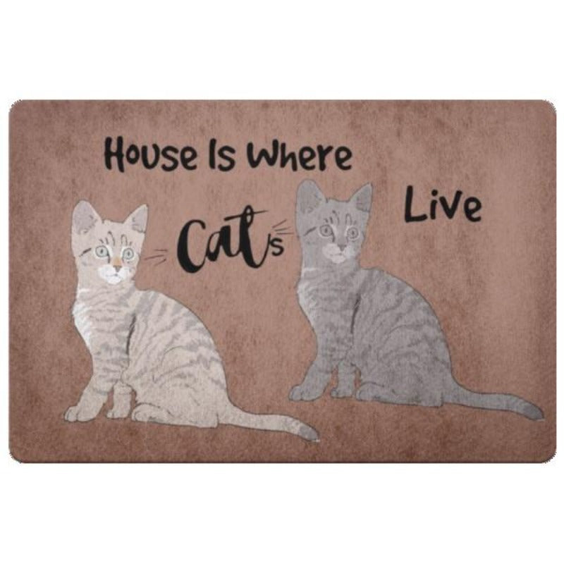 cat themed rugs - Cute Cats Store