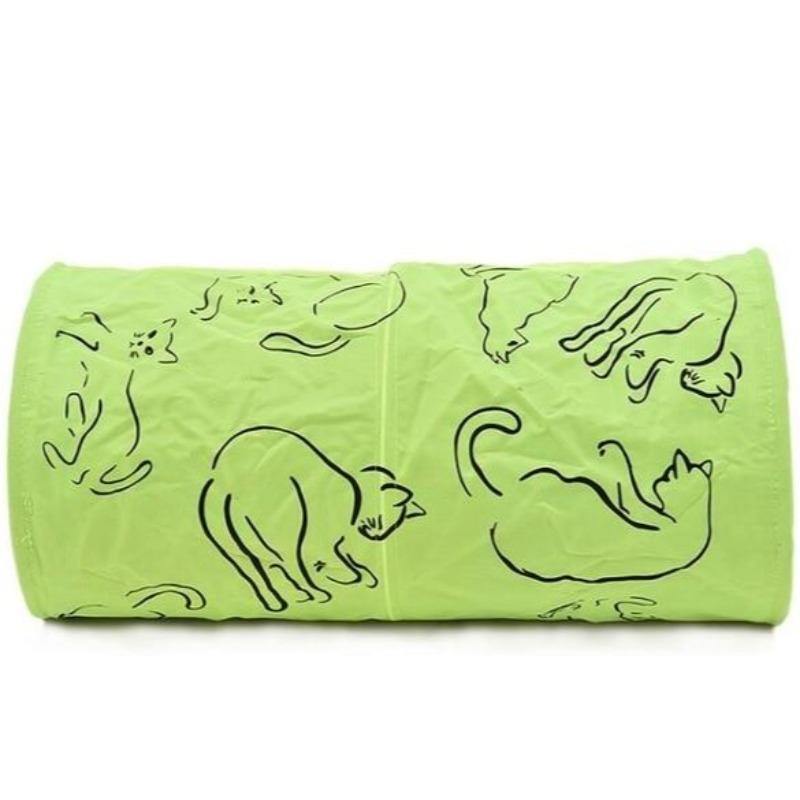 Colorful Foldable Cat Tunnel Toy - Cute Cats Store