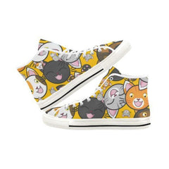 shoes with cat faces on them - Cute Cats Store