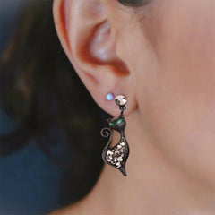 cat lover stud earrings - Cute Cats Store
